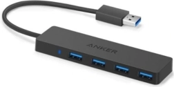 Üliõhuke 4-pordiline USB 3.0 jaotur Anker