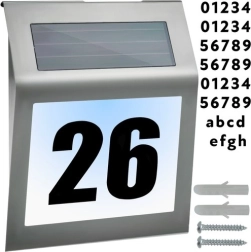 Päikesevalgusega majanumber