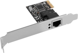 PCIe võrgukaart 1x RJ45 1 Gb/s madala profiiliga LANBERG (RTL8111C)