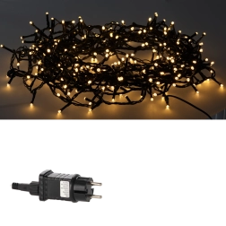 LED-valguskett 1000 dioodiga, soe valge ja külma vilkuva efektiga, 50 m