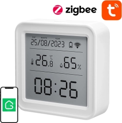 Gosund ST17 nutikas Zigbee temperatuuri- ja niiskusandur LCD-ekraaniga