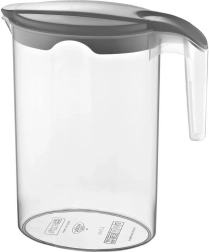 Plastkann kaanega 1,75 l