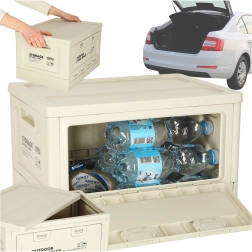 Kempingu hoiukast 25 l, helehall