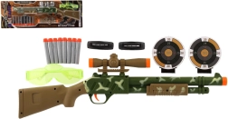 Plastikust püss sihikuga ja vahust kuulidega, 51 cm