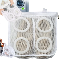 Tõmblukuga võrgust pesukott laste jalanõudele