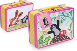 Metallist kohver Mutike roosa lastele