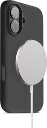 Silikoonist magnetiline ümbris Color Cover iPhone 17-le MagSafe’iga – must