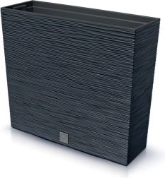 Garden planter with insert 58 cm, anthracite
