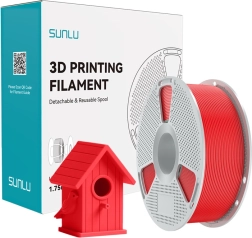 Sunlu ASA filament punane 1,75 mm