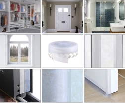 Läbipaistev silikoonist isekleepuv tihendusteip 2×180 cm