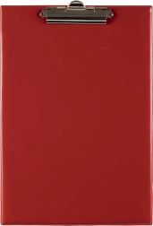 A4 kirjutusalus klambriga Classic punane