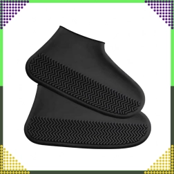 Veekindlad silikoonist jalanõukatted libisemiskindla tallaga, suurus S