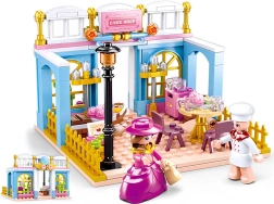 Ehituskomplekt Sluban Girl's Dream Village – ajalooline pagarikoda