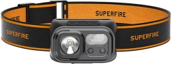 Pealamp Superfire HL23-S, 350 lm, USB-C