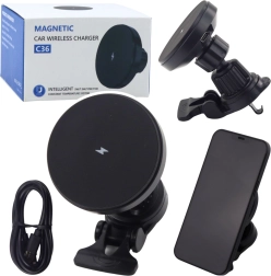 Magnetiline autohalduse koos 15 W juhtmevaba laadimisega