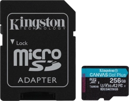 Kingston Canvas Go! Plus microSD-kaart 256GB