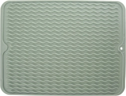 Silikoonist nõudekuivatusmatt, roheline 40 × 30,5 cm