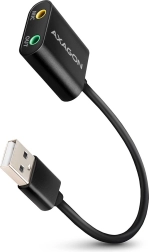 Väline USB 2.0 helikaart 48 kHz/16-bit stereo Axagon