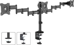 Lauakinnitus 3 monitorile topeltvartega 13–27 cm, 8 kg
