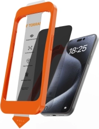Karastatud klaas TORRAS Install Master iPhone 16 Plusile
