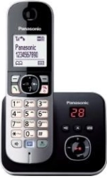Panasonic juhtmevaba DECT-telefon KX-TG6821 must