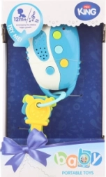 Interaktiivsed sinised patareidega võtmed pisipõnnidele