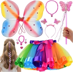 Children's Butterfly Costume KRUZZEL – 6-piece set