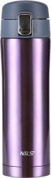 NILS Camp termos 430 ml, lilla