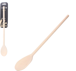 Puidust Rootsi köögilusikas 40 cm pöögipuust