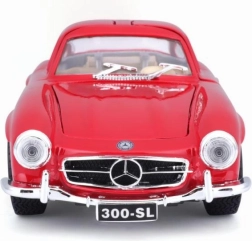 Metallist mudel BBURAGO 1:24 MERCEDES‑BENZ 300 SL punane