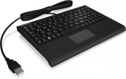 Mini-klaviatuur puuteplaadiga USB