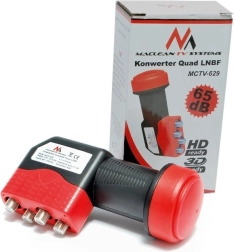 Satelliitkonverter Quad 65 dB MCTV-629