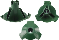 Korpus jõulupuu aluse kolme jala kinnitamiseks