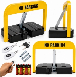 Automaatne kaugjuhtimisega kokkupandav parkimistõke 42 × 31 cm – 1 tk