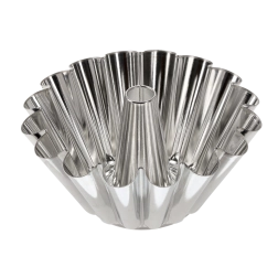 Toruga 23 cm tsingitud plekkvorm keskse toruga