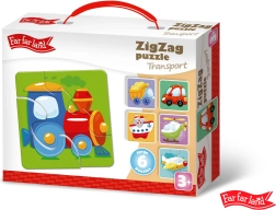 Far Far Land Puzzle ZigZag Transporditeema 6 pildiga
