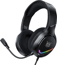 Onikuma X31 RGB-taustvalgustusega ja 50 mm elementidega mängurikõrvaklapid