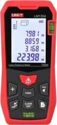 Laserkaugusmõõtja UNI-T LM120A 120 m
