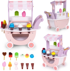Puidust jäätiselett lastele 12 osa ecotoys