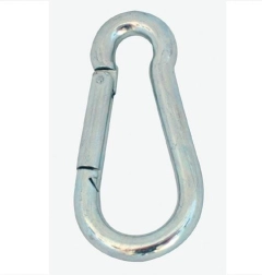 Tsingitud karabiin 40 × 4 mm, komplekt 10 tk