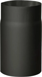 Suitsutoru 130 mm, pikkus 250 mm, paksus 1,5 mm, must