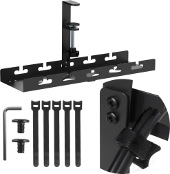 Lauaalune kaablikorraldaja kiirkinnitusega klambriga 40 cm