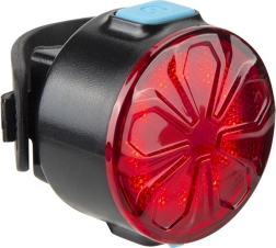 SUPERFIRE BTL05 tagumine jalgrattatuli punase LED-iga