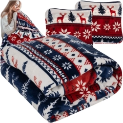 Ruhhy premium jõulutekk 160 × 200 cm + 2 padjapüüri