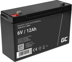 AGM Battery 6 V 12 Ah GREEN CELL