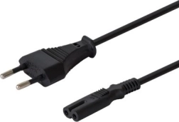Lame toitekaabel „kaheksakujuline” C7 2-pin 1,8 m