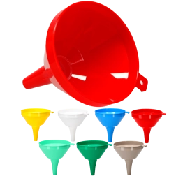 Suur plastlehter sõelaga 16 cm