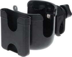 Universaalne pudeli- ja telefonihoidik jalutuskärule või rattale 2-ühes