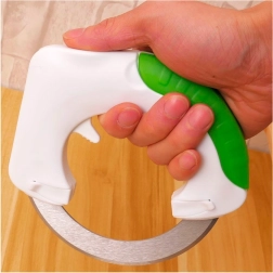 Multifunktsionaalne ümmargune nuga pitsale, lihale ja köögiviljadele