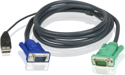 USB KVM-kaabel 3 ühes SPHD